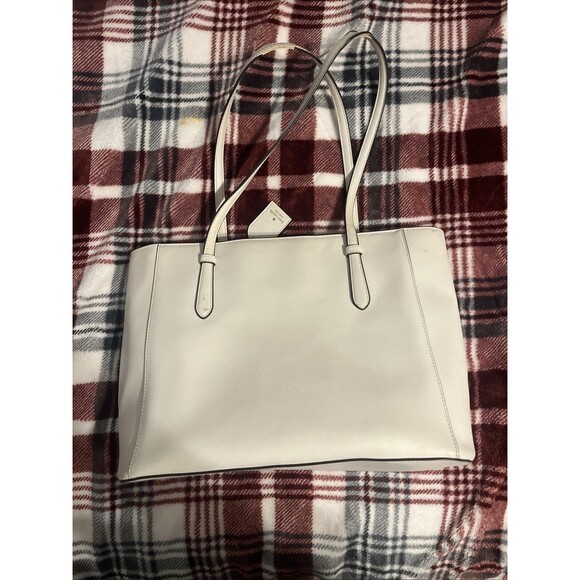 Kate Spade New York Schuyler Women's Cream Meringue Tote Bag Medium - Picture 3 of 13